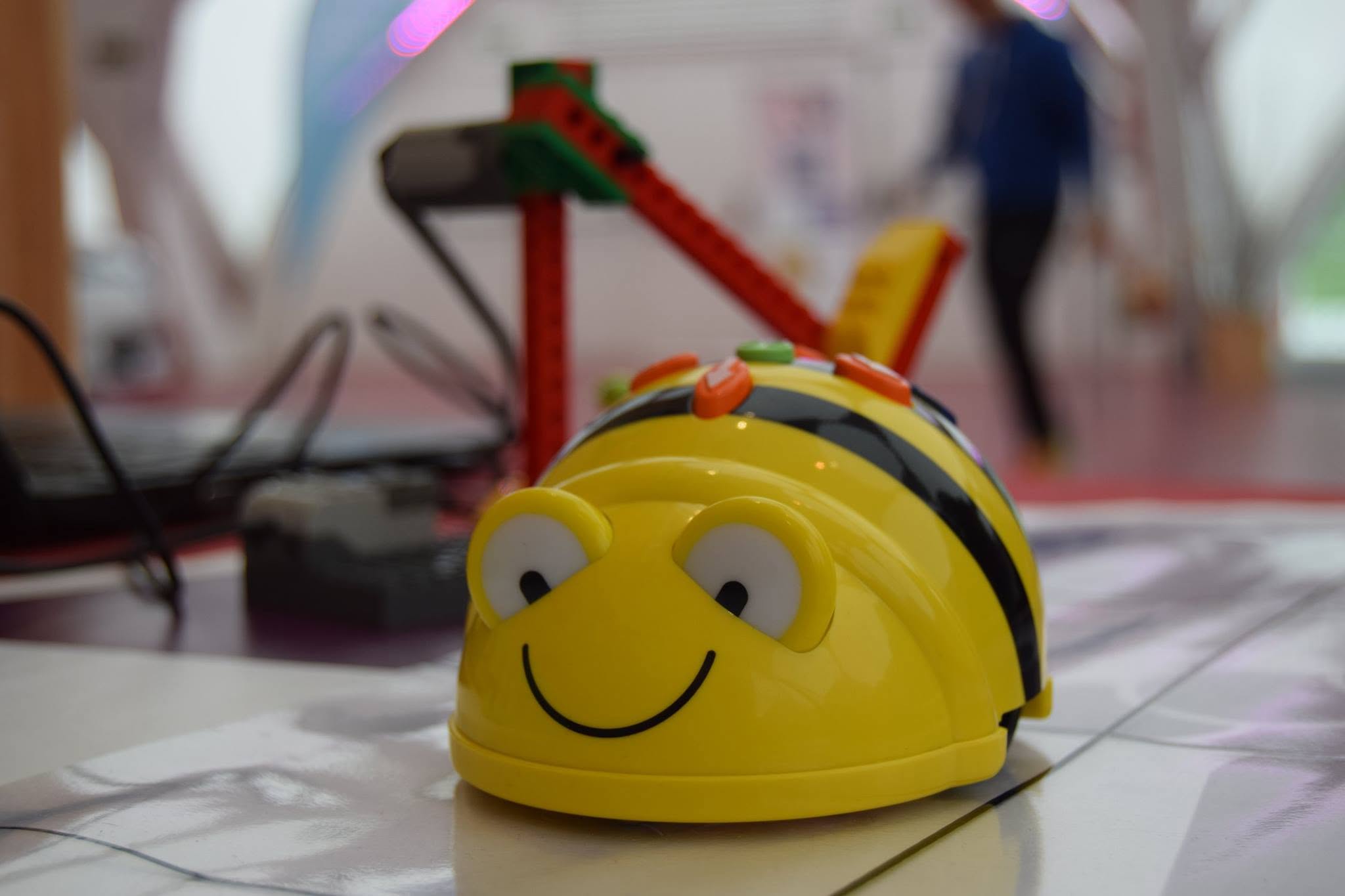 Robot Bee-Bot en clase
